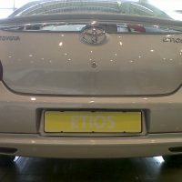 Etios Sedan Rear bumper Spoiler