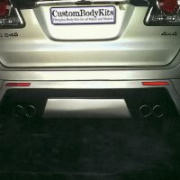 2015 Fortuner Rear Bumper Spoiler