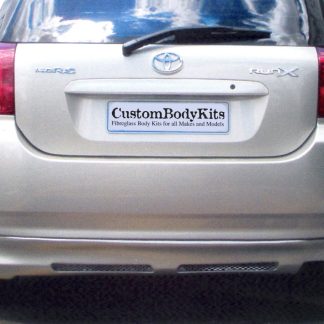 Toyota RunX rear Apron