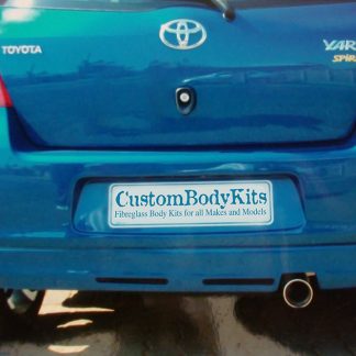 Yaris 2005-2007 Rear Bumper Spoiler (TMW)