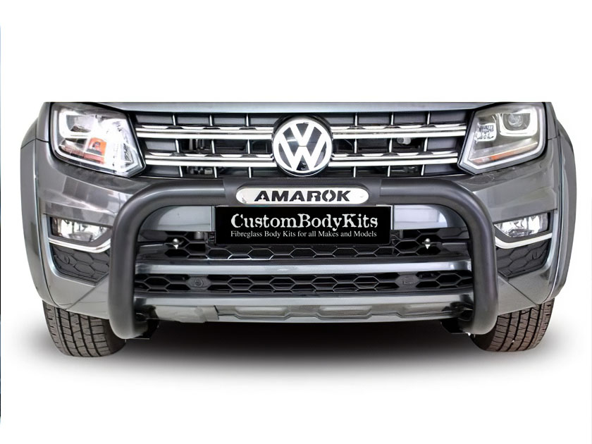 VW Amarok 2010 - 2020+ Nudge Bar PDC Friendly 409 SS PC Black