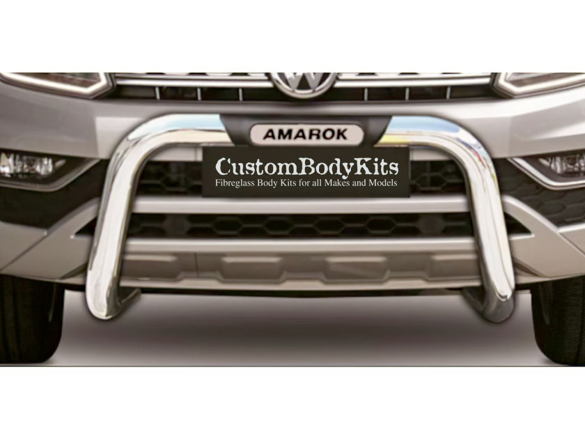 VW Amarok 2017+ Nudge Bar Stainless Steel PDC Compatible