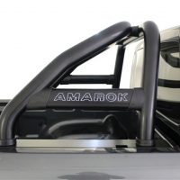 VW Amarok 2010 - 2020+ Rollbar (Sports Bar) with Oval Cross Members 409 SS PC Black
