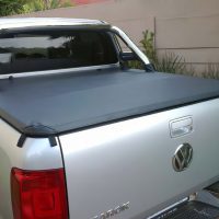 VW Amarok 2010 - 2020+ Double Cab Clip On Tonneau Cover (For Rollbars)