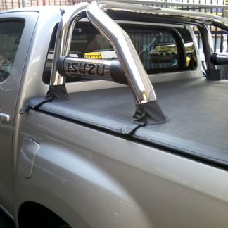 Isuzu 2013 - 2020+ Double Cab Clip On Tonneau Cover for rollbar