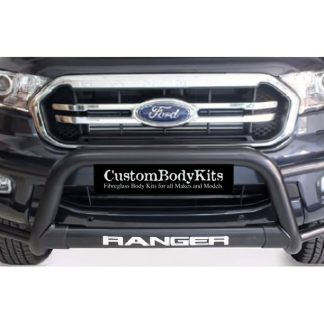 Ford Ranger 2016 - 2020+ Tri Bumper 409 Stainless Steel PC Black