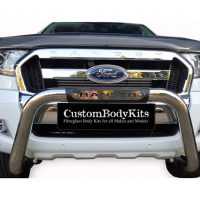 Ford Ranger 2016 - 2020+ PDC Friendly Nudge Bar Stainless Steel