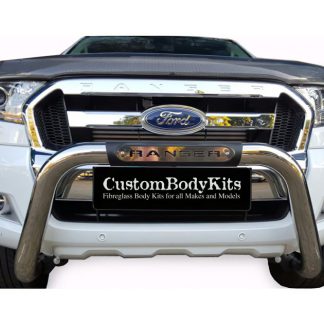 Ford Ranger 2016 - 2020+ PDC Friendly Nudge Bar Stainless Steel