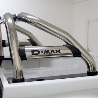 Isuzu 2013 - 2020+ Double and Extended Cab Sports Bar (Rollbar) Stainless Steel