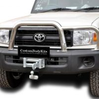 Toyota Landcruiser 70 2010 - 2020+ Series Grill Guard Stainless Steel