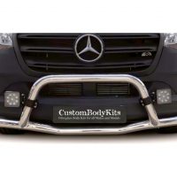 Merc Sprinter 2019+ Polished Stainless Steel Nudge Bar