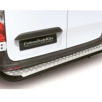 Merc Sprinter 2019+ Black Coated Rear Step