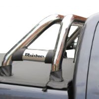 Toyota Hilux 2005 - 2015 Rollbar (Sports Bar) with Oval Cross Members Stainless Steel