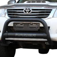 Toyota Hilux 2011 - 2015 Nudge Bar with Oval Cross Member 406 SS PC Black