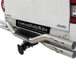 Toyota Hilux 2011 - 2021+ Rear Step Stainless Steel