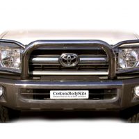 Toyota Landcruiser 70 2009 - 2020+ Stainless Steel Headlight Wrap Around