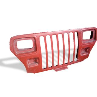 CJ5 CJ7 Jeep Wrangler Square Light Grill