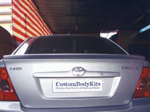 Toyota Corolla E120 Boot Lip