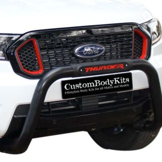 Ford Ranger THUNDER PDC 2016 - 2021+ Nudge Bar 409 Stainless Steel PC Black