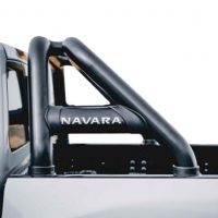 Nissan Navara D23 2021+ Sports Bar (Rollbar) 409 Stainless Steel Powder Coated Black