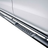 Nissan Navara D23 Facelift 2021+ Side Steps Double Cab BLACK