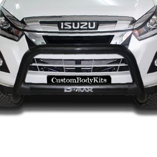 Isuzu RT85 2013 - 2021+ Nudge Bar 409 Stainless Steel Powder Coated Black