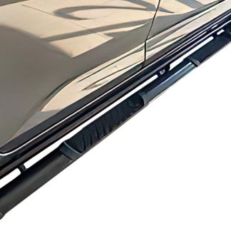 Mazda BT50 2021+ Double Cab Side Steps 409 Stainless Steel Powder Coated Black