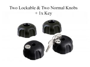 Thule Roof Rack lockable Knobs