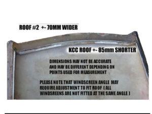 AC Cobra Hard Top Dimensions