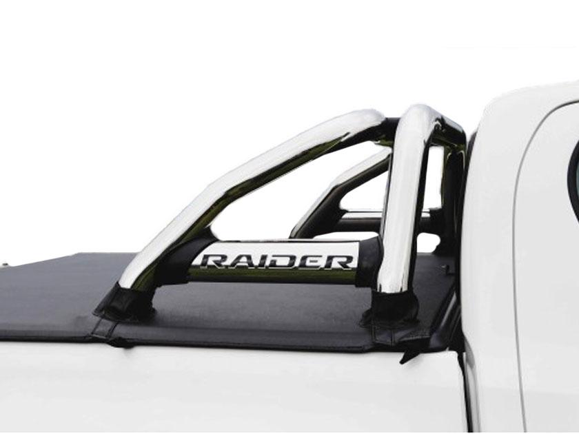 Toyota Hilux 2016 - 2022+ Rollbar (Sports Bar) with Oval Cross Members Stainless Steel 6 BEND (NEW)