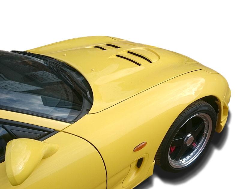 Mazda RX7 Bonnet option 1b | Custom Body Kits