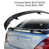 Generic Plastic ABS Sedan Boot Spoiler