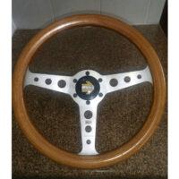 1983 Momo Indy Heritage Wood Racing Steering Wheel