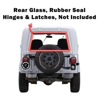 Jeep YJ Wrangler & CJ7 Canopy Rear Door